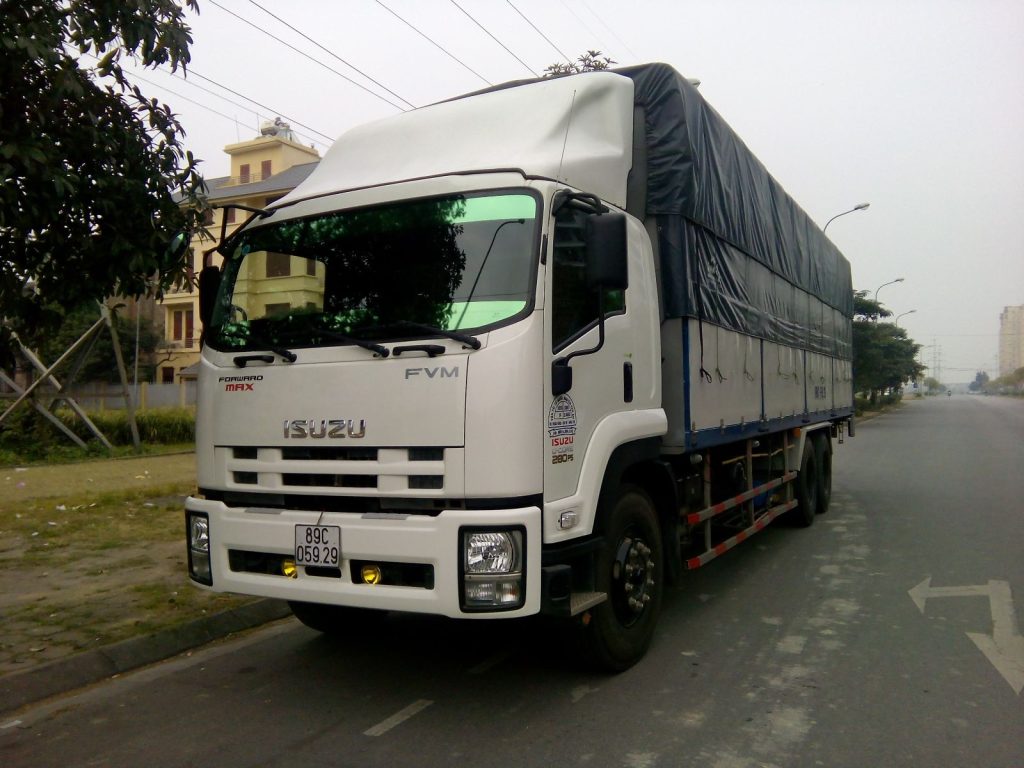 Vận chuyển hàng hóa bằng xe tải TPHCM